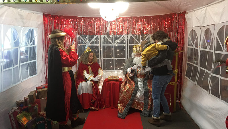 Qu hacen unos Reyes Magos en Fabra Centre?